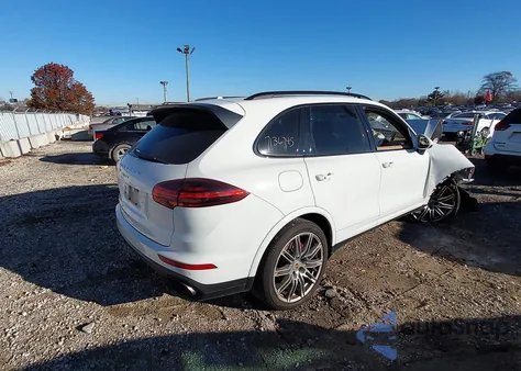 2017 Porsche Cayenne Platinum Edition from USA, damaged, VIN WP1AA2A2XHKA82217